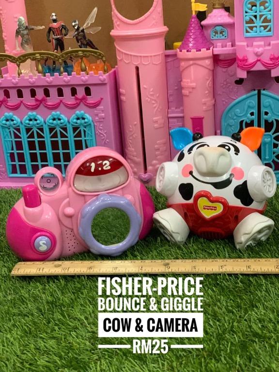 fisher price bounce and giggle cow