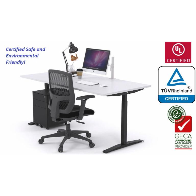 Flight Lite Motorize Height Adjustable table / Electric Sit Stand ...