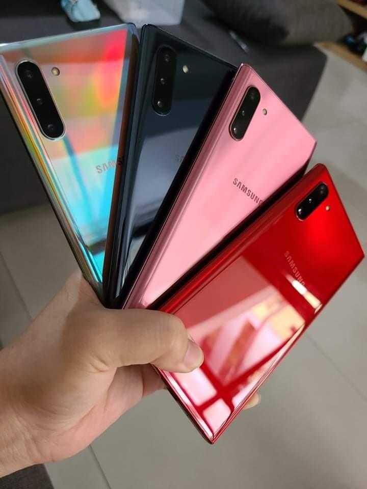 FOR SALE ONLY (Category: Samsung) located in Makati City. Submitted by nicejed02 (Listing ID 1036002547, Image 2). Description: SAMSUNG NOTE 10 5G KOREAN VARIANT 256/12 27000 COMES WITH CASE AND REPLACEMENT CHARGER MAKATI AREA PLEASE LIKE AND VISIT MY PAGE JED KV SMARTPHONES.