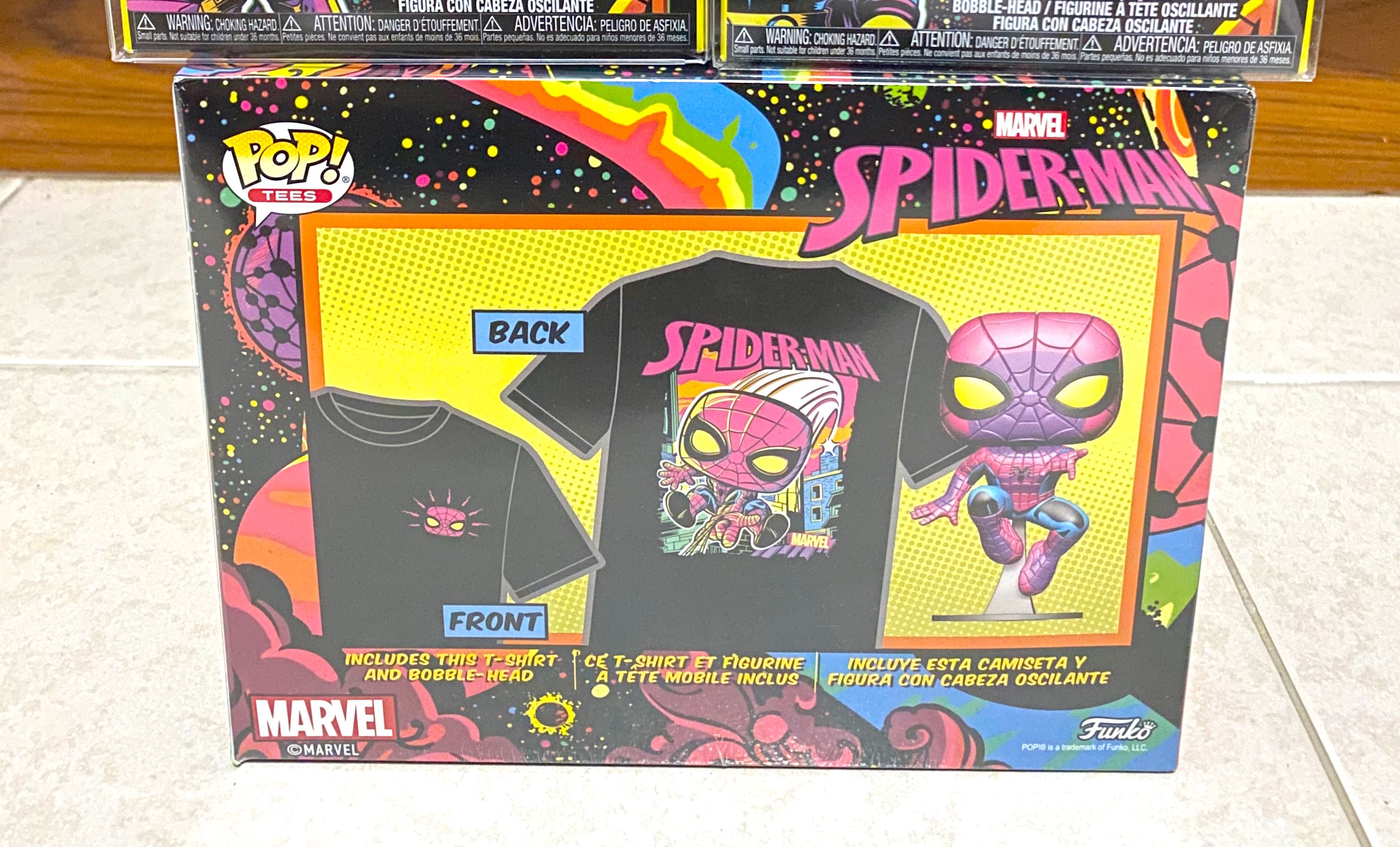 spiderman pop and tee