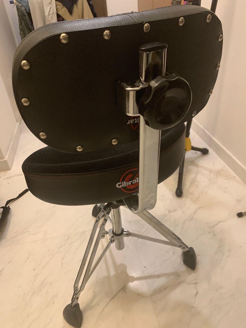 Gibraltar Drum Guitar Throne 9608MB Oversized Motorcycle Seat