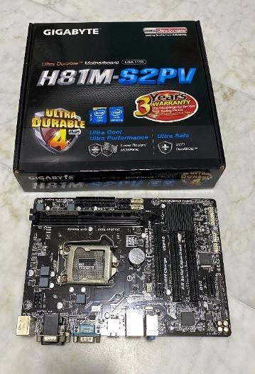 Gigabyte h81 shop s2pv