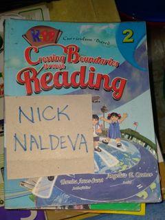 Grade 2 Crossing boundaries through Reading English Book