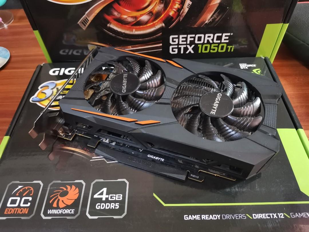 Graphic Card GTX 1050 TI 4GB Computers Tech Parts