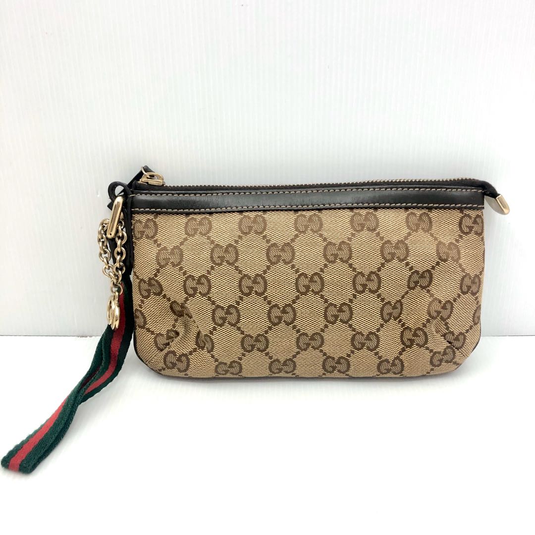 gucci wristlet pouch