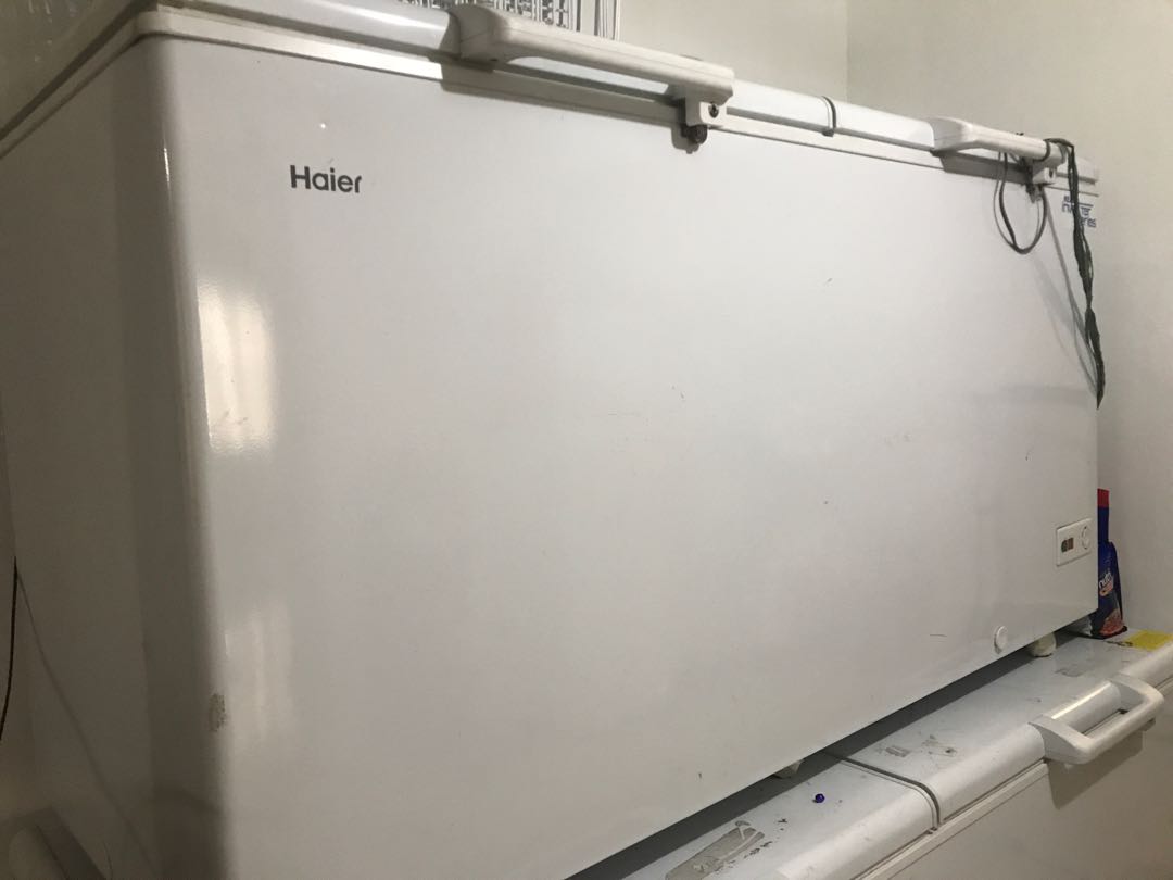 Haier BD519HI 18.0 cu.ft. Two Door Chest Freezer, TV & Home Appliances