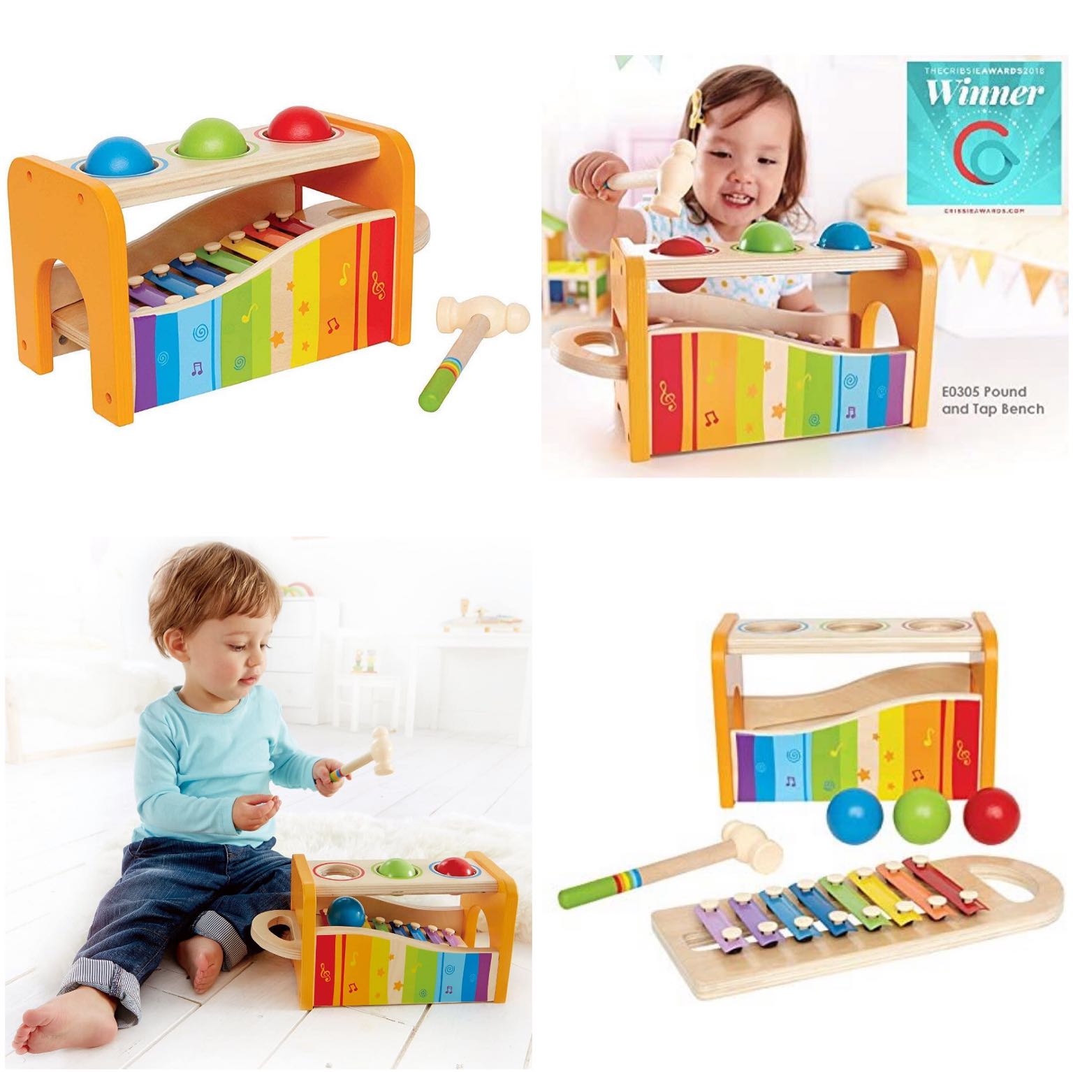 hape pound bench
