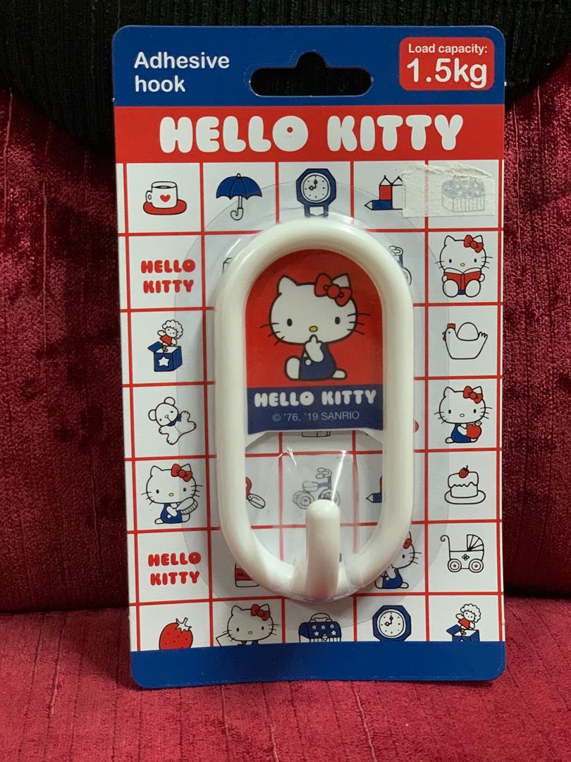 Sanrio Hello Kitty 3D Tufted Canvas Wall Art Panel With Bows For Room Décor,11"x15 - Foto 4