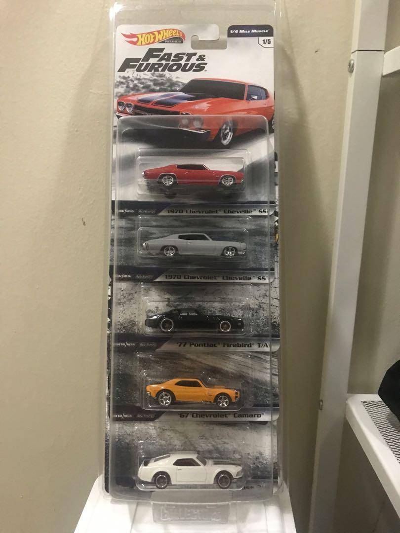 Hot wheels fast and furious 1/4 mile muscle, Hobbies & Toys, Toys