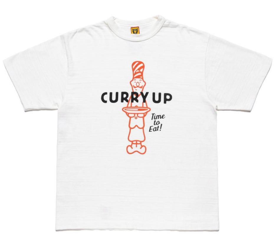 Human Made Curry Up Logo Slub Yarn Tee HM20TE019