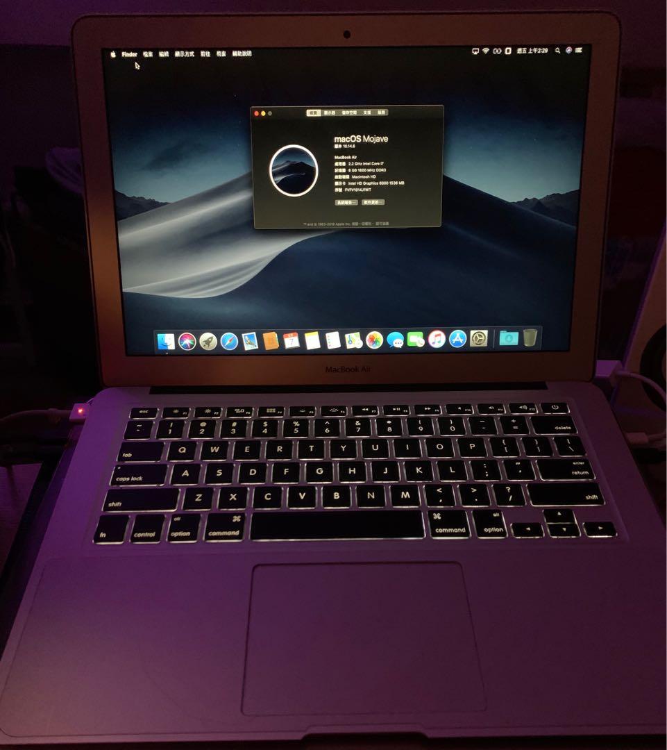 macbook air 2017 i7