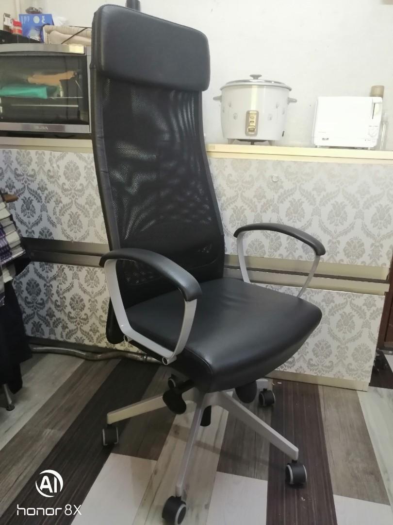 Ikea markus glose black clearance