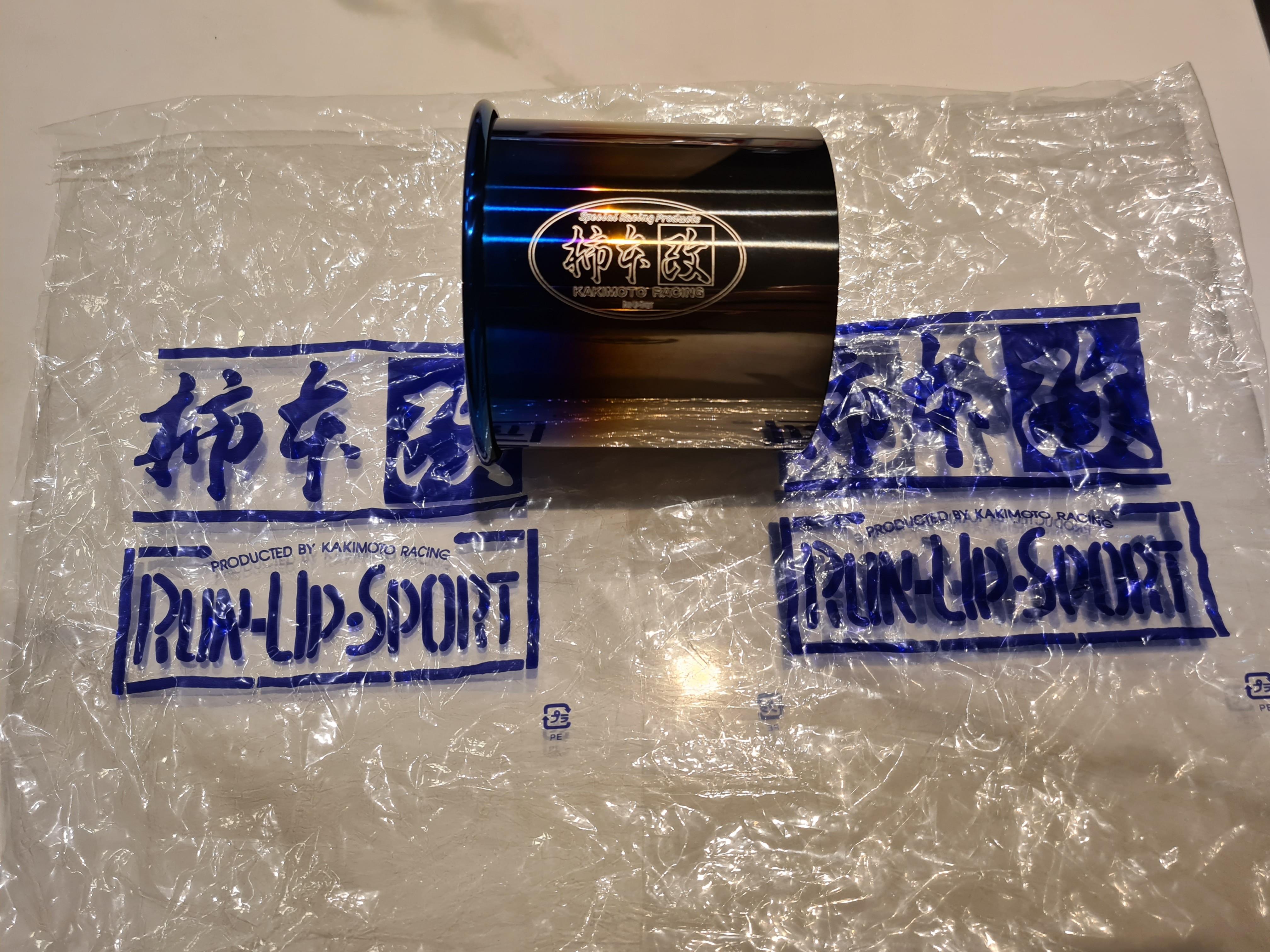 Kakimoto Racing Titanium Exhaust Tip, Car Accessories, Accessories on Carousell