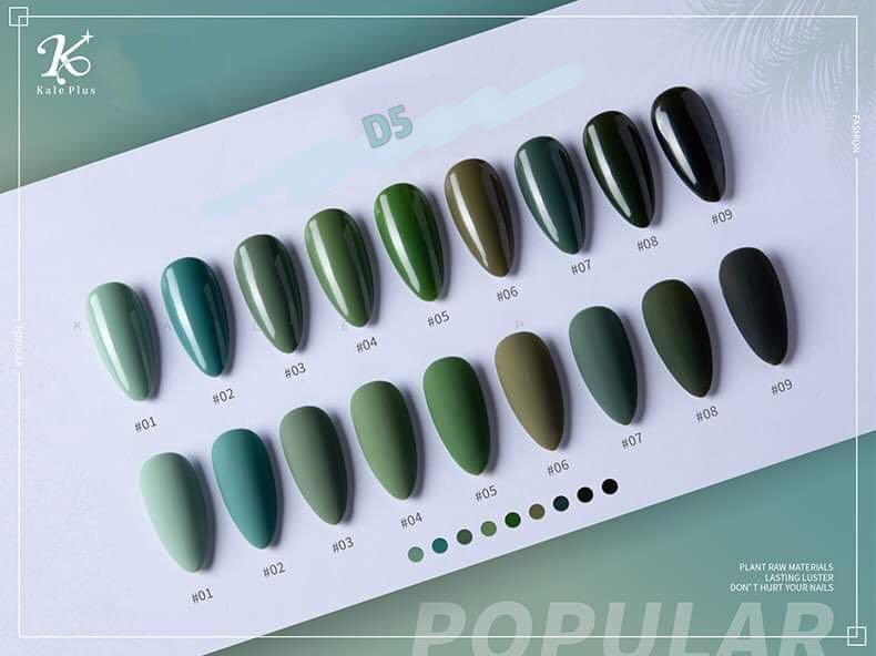 kale plus 美甲gel nails gel 305款色湖水