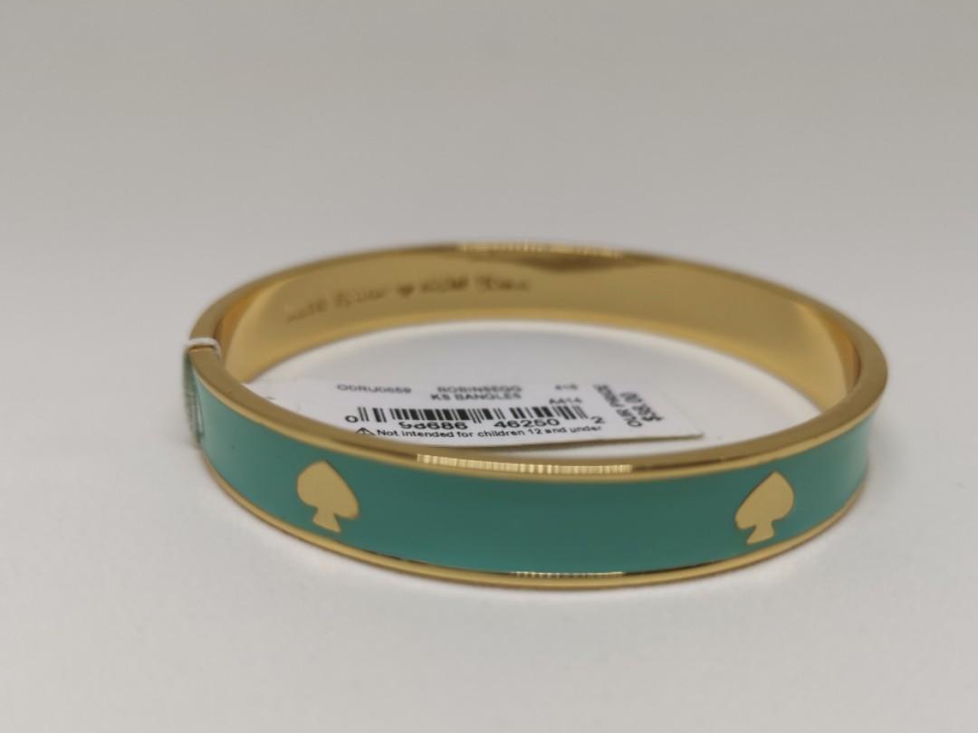 kate spade green bracelet