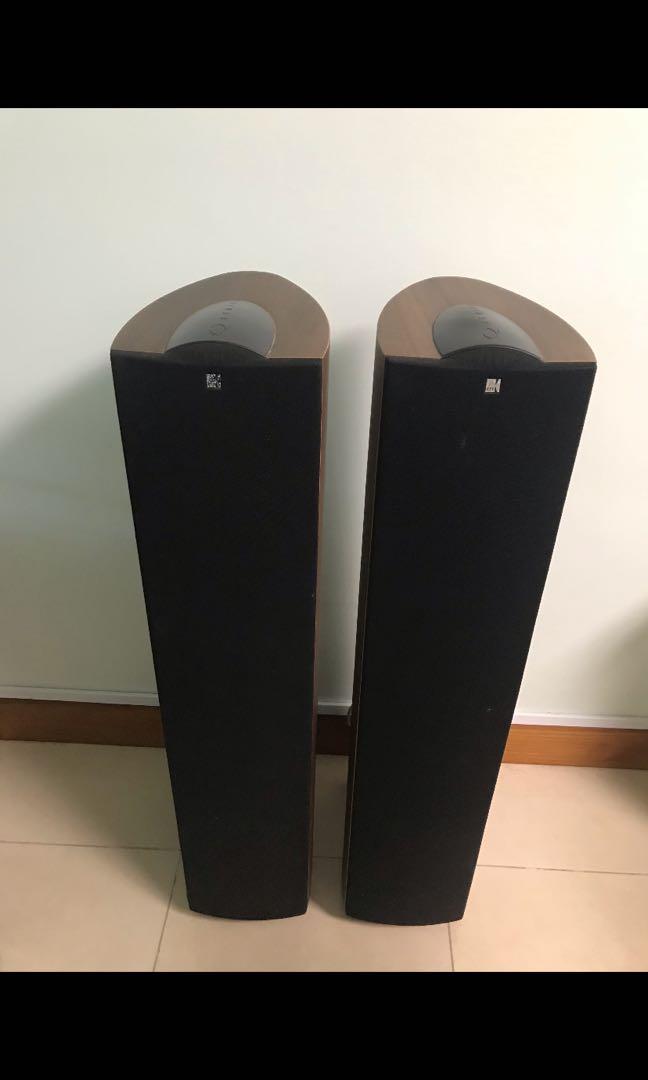 KEF iQ5 floor standing speakers, Audio, Soundbars, Speakers