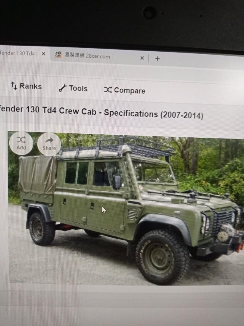 Land Rover Defender 2 5 2 Dr Td5 90 Pick Up Manual 車 車輛放售on Carousell