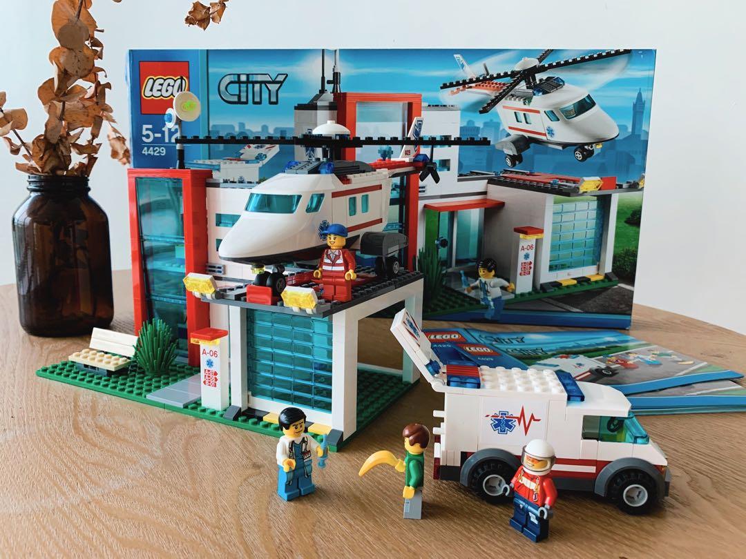 med uret tack Afdeling LEGO City 4429 Helicopter Rescue (retired rare), Hobbies & Toys, Toys &  Games on Carousell