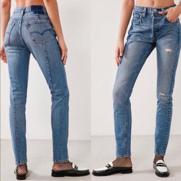 Levi's 510 deconstructed high waisted vintage skinny fit denim jeans,  Women's Fashion, Bottoms, Jeans & Leggings on Carousell