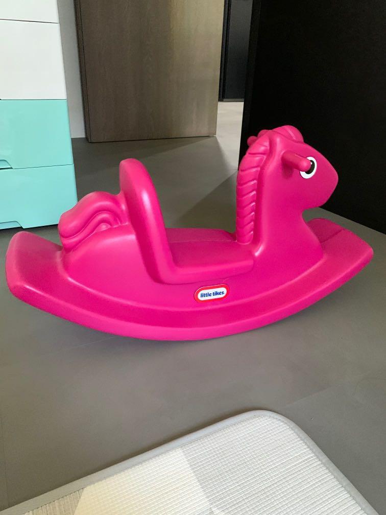 little tikes pink rocker