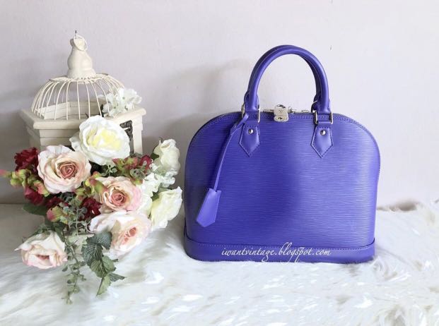 Louis Vuitton Alma Womens Shoulder Bags 2023-24FW, Purple