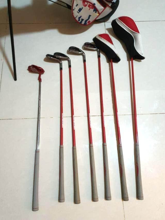 Lynx Junior Golf Club Set w/ bag for Kids, Sports Equipment, Sports