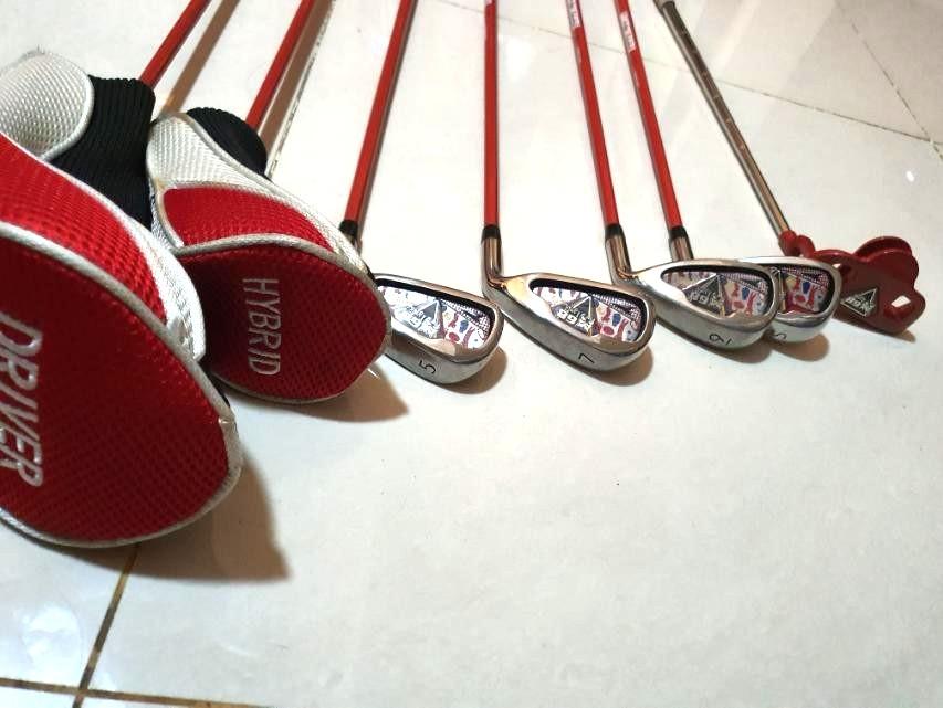 Lynx Junior Golf Club Set w/ bag for Kids, Sports Equipment, Sports