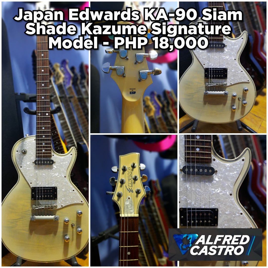希少！EDWARDS EKA-95LJ SIAM SHADE カズマモデル 世界的に - ギター