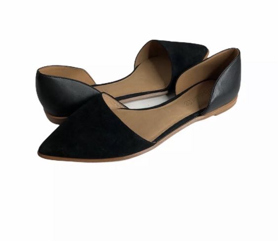 Madewell DOrsay Flat Shoes Black 