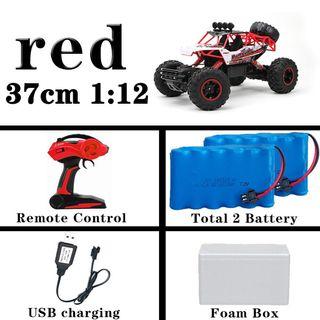 MinJi 1:12 /1:16 RC Car 2.4G Radio Remote Control Off-Road High Speed Rechargable Battery RC Toys