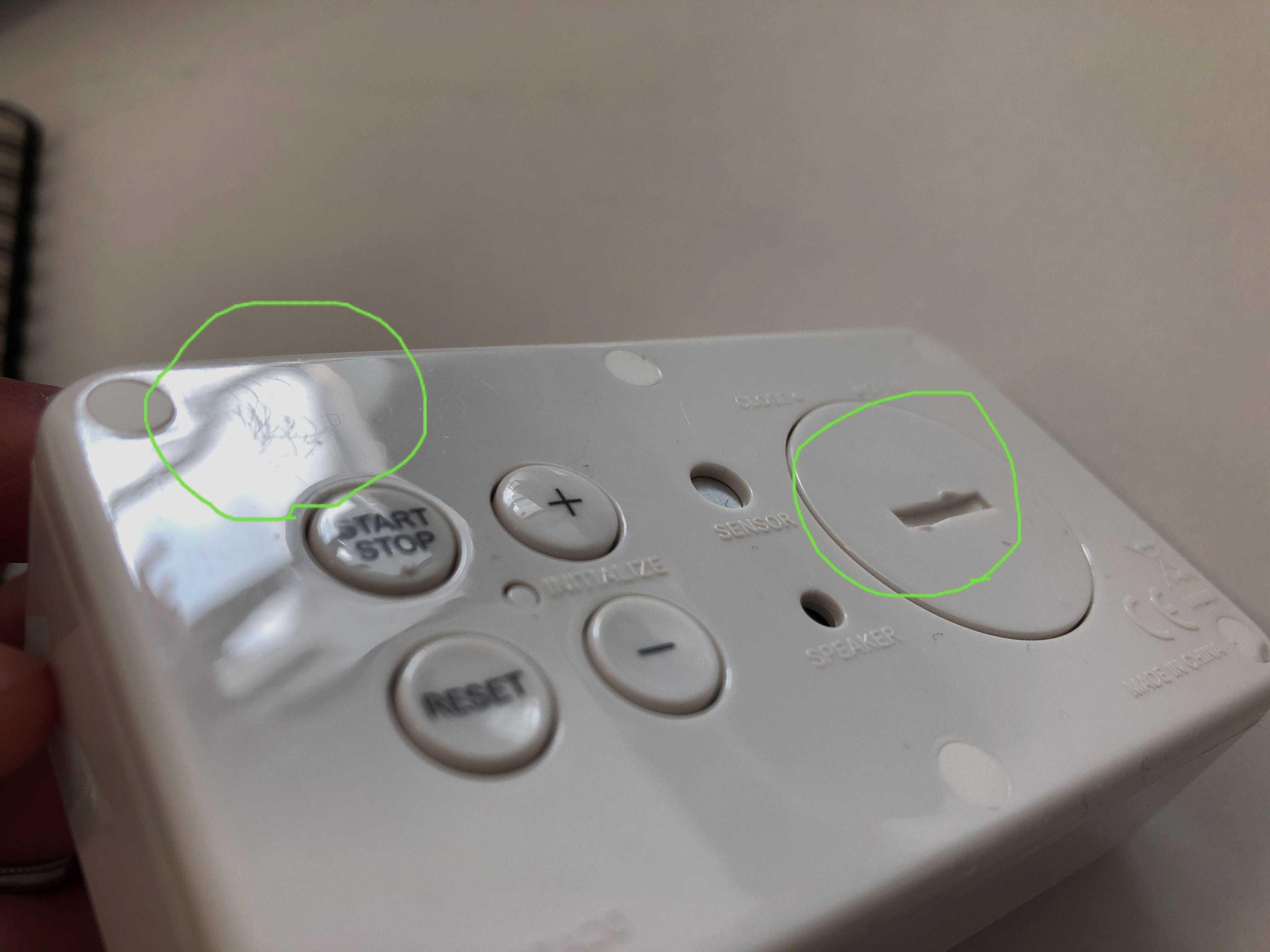 MUJI Digital Bath Clock, Furniture & Home Living, Home Decor, Clocks on