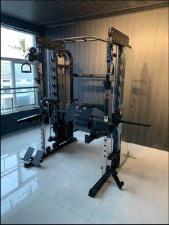 Multifunction Smith, Cage, Crossover Machine