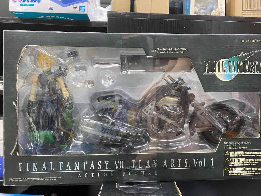SOLD (N)開封品Play arts Final Fantasy VII Cloud Strife Hardy