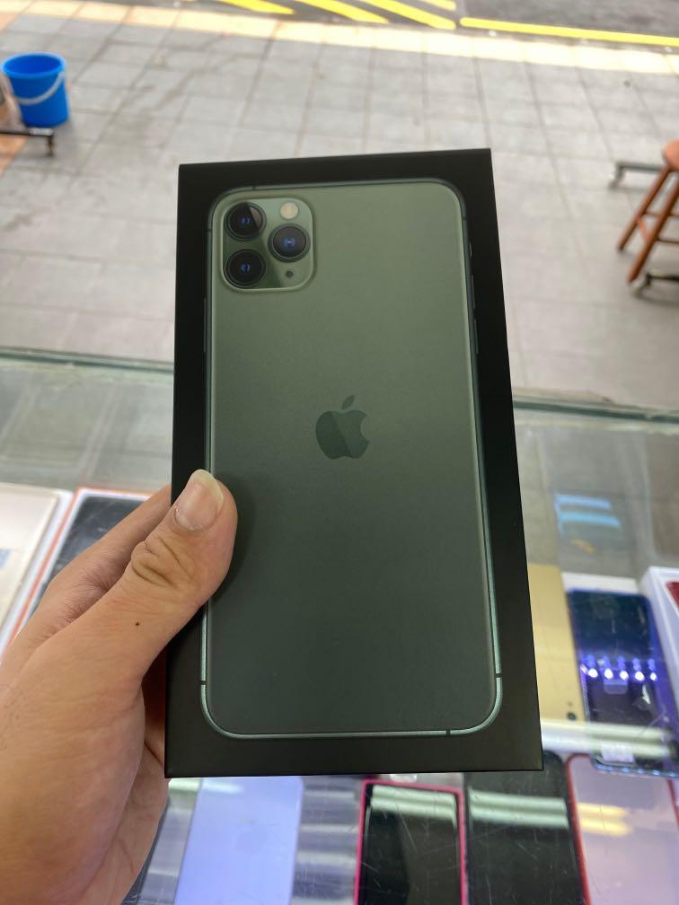New Apple Iphone 11 Pro Max 256gb Green Mobile Phones Tablets Iphone Iphone 11 Series On Carousell