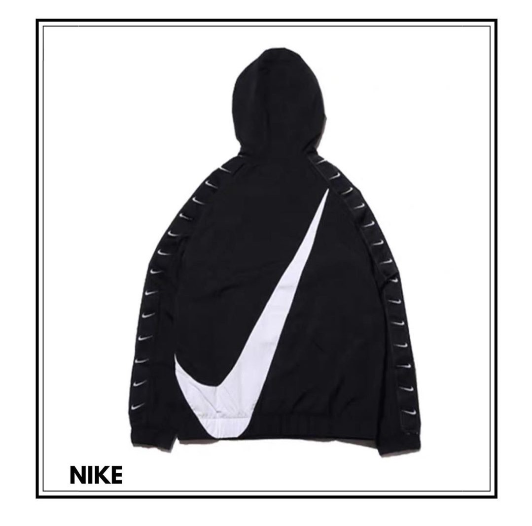 big swoosh windbreaker