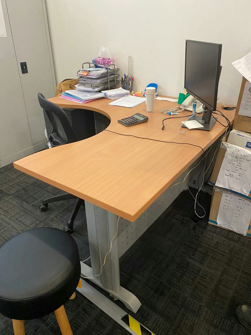 Office Table Let Go Furniture Tables Chairs On Carousell