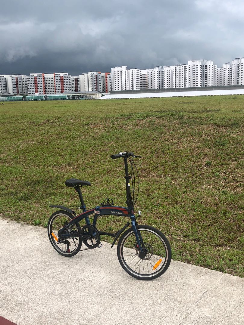 Okami online folding bike