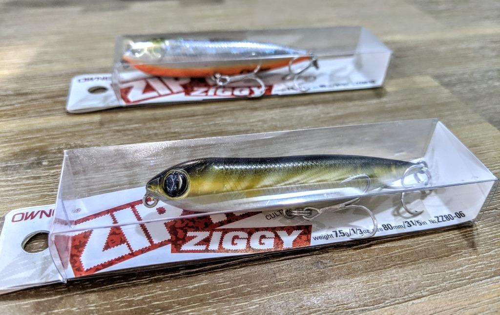 OWNER Cultiva Zip n Ziggy ZZ-80 Lure [Made in JAPAN] [NEW]