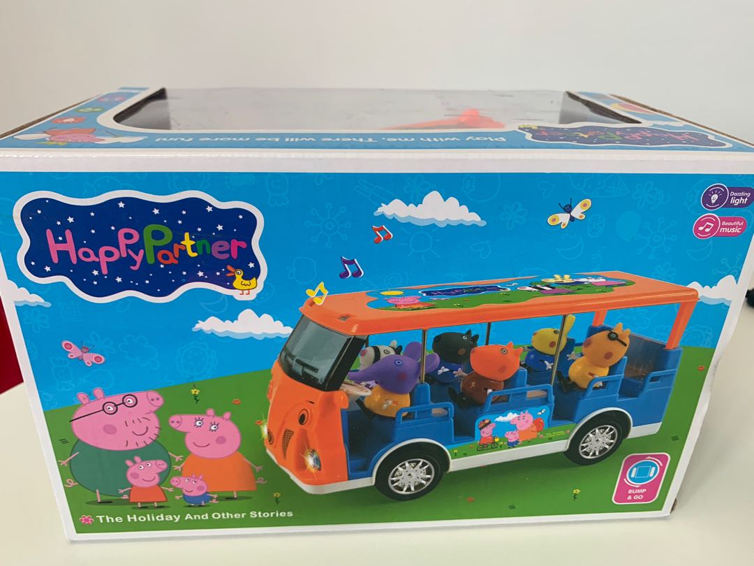 Peppa pig bus shop toy