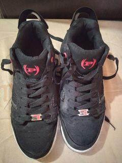 pink and white phat farm shoes