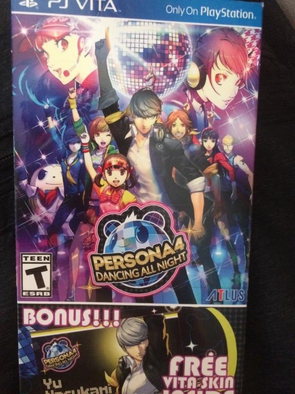 persona 4 dancing all night ps vita limited edition