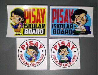 PSHS Pisay Iskolar Car Sticker