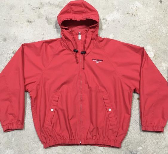 Ralph lauren windbreaker red online