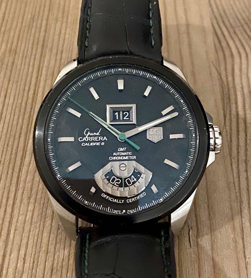 tag heuer grand carrera calibre 8 leather strap