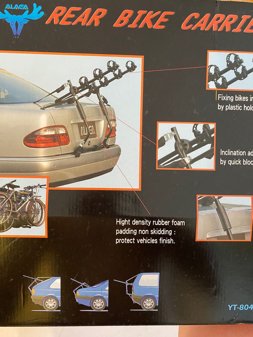 Alaga rear bike carrier top