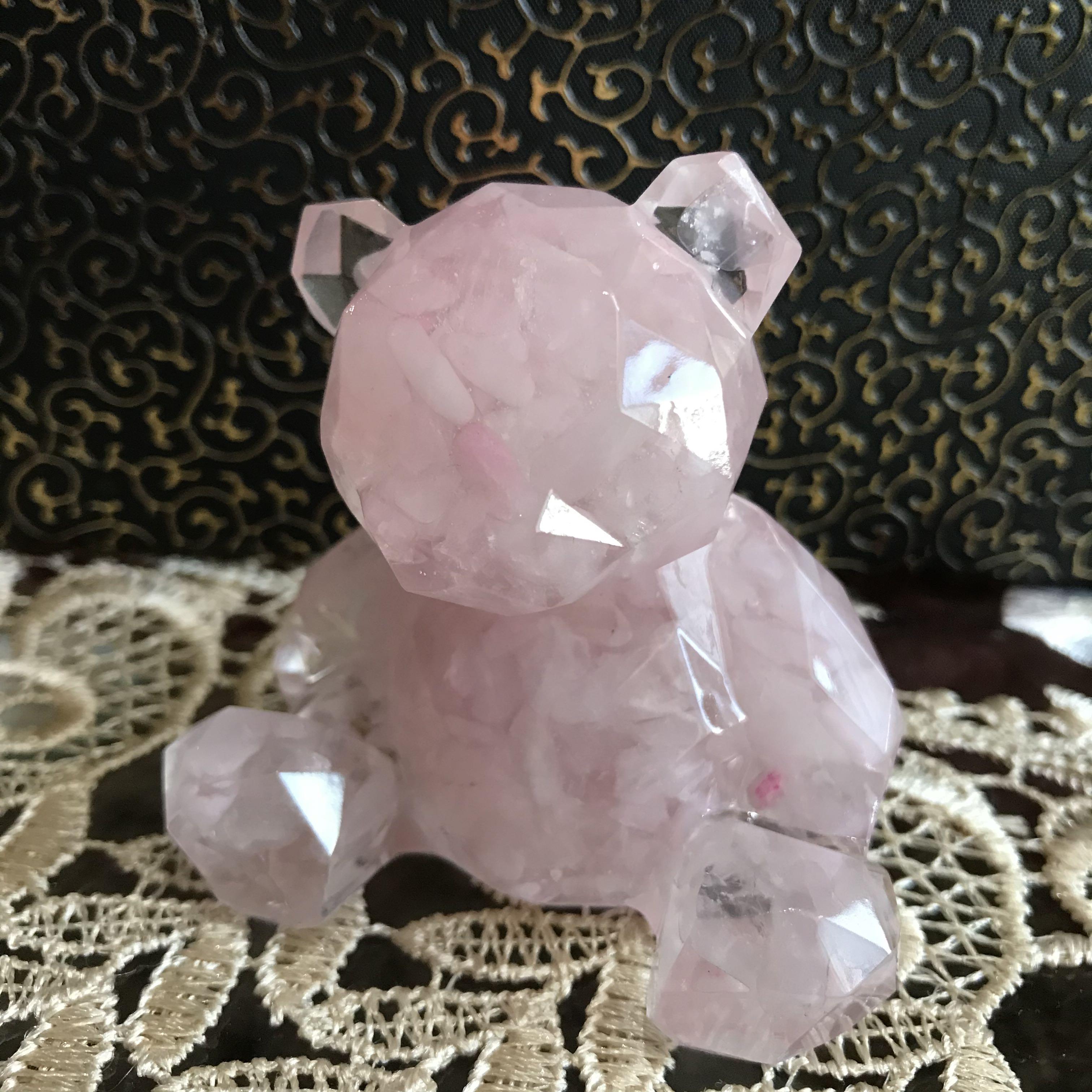 Rose quartz sale bear