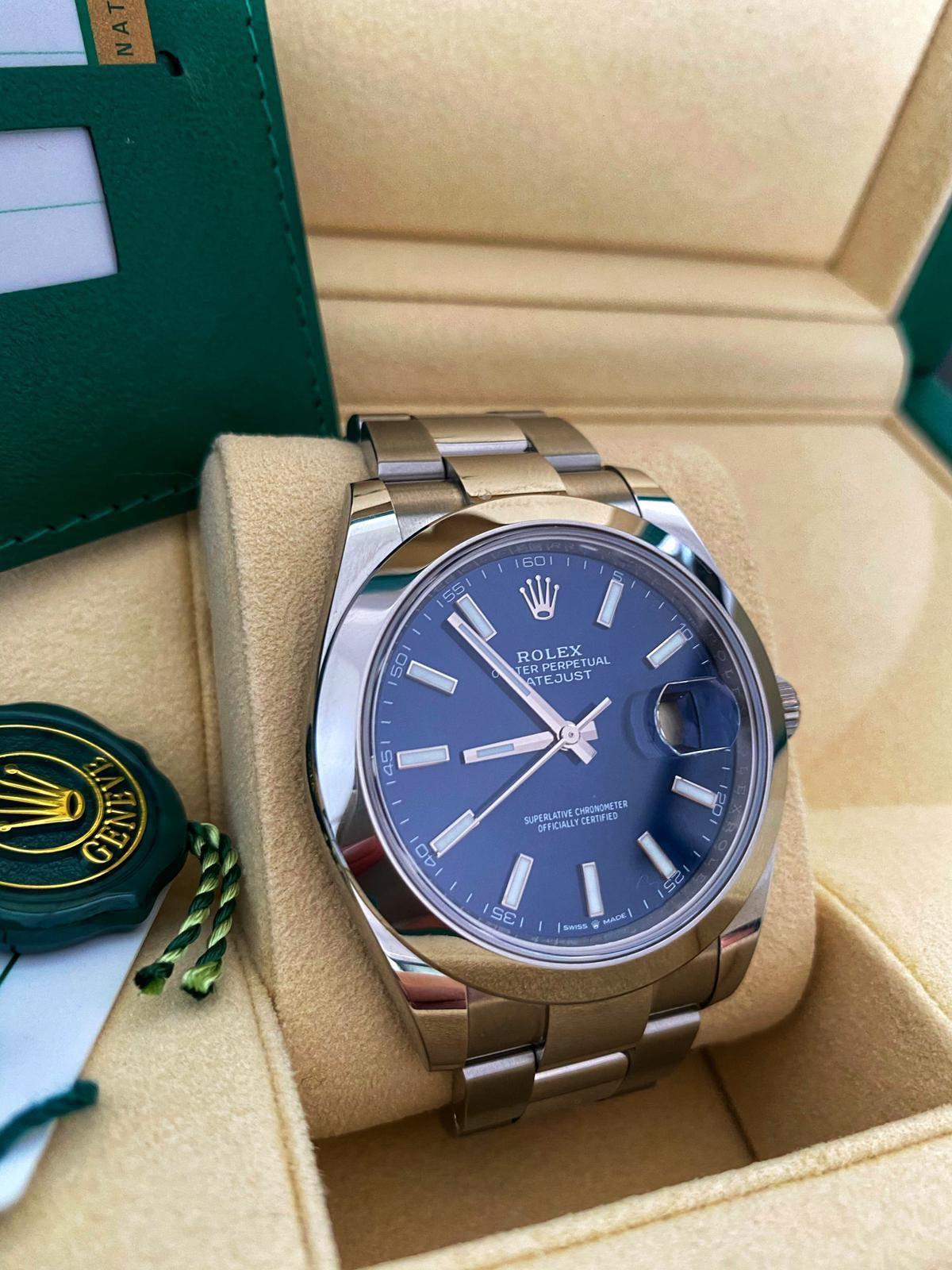 rolex datejust 41 dial