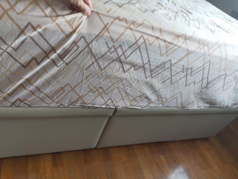 Serta King Size Bed Frame, Furniture & Home Living, Furniture, Bed