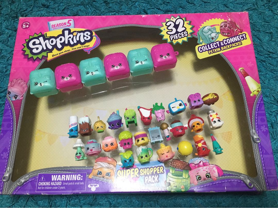 Shopkins super top shopper pack