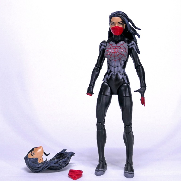 silk marvel legends